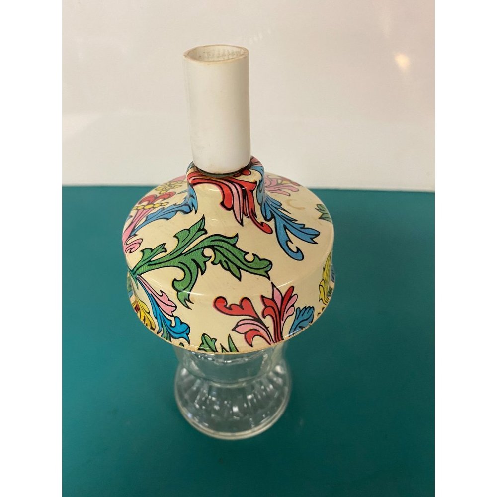 Vintage Lander Apple Blossom Toilet Water Lamp Figure